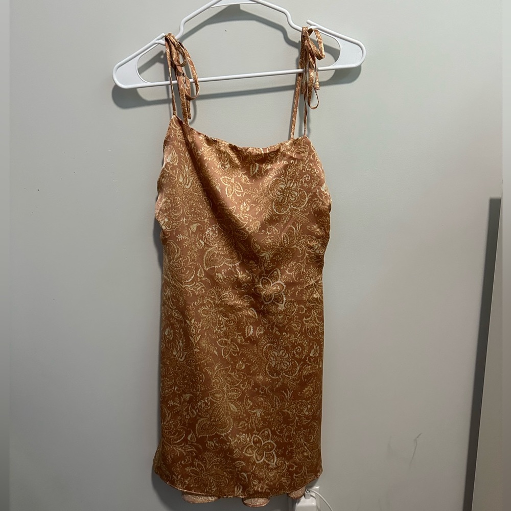 Paisley Mini Dress silky